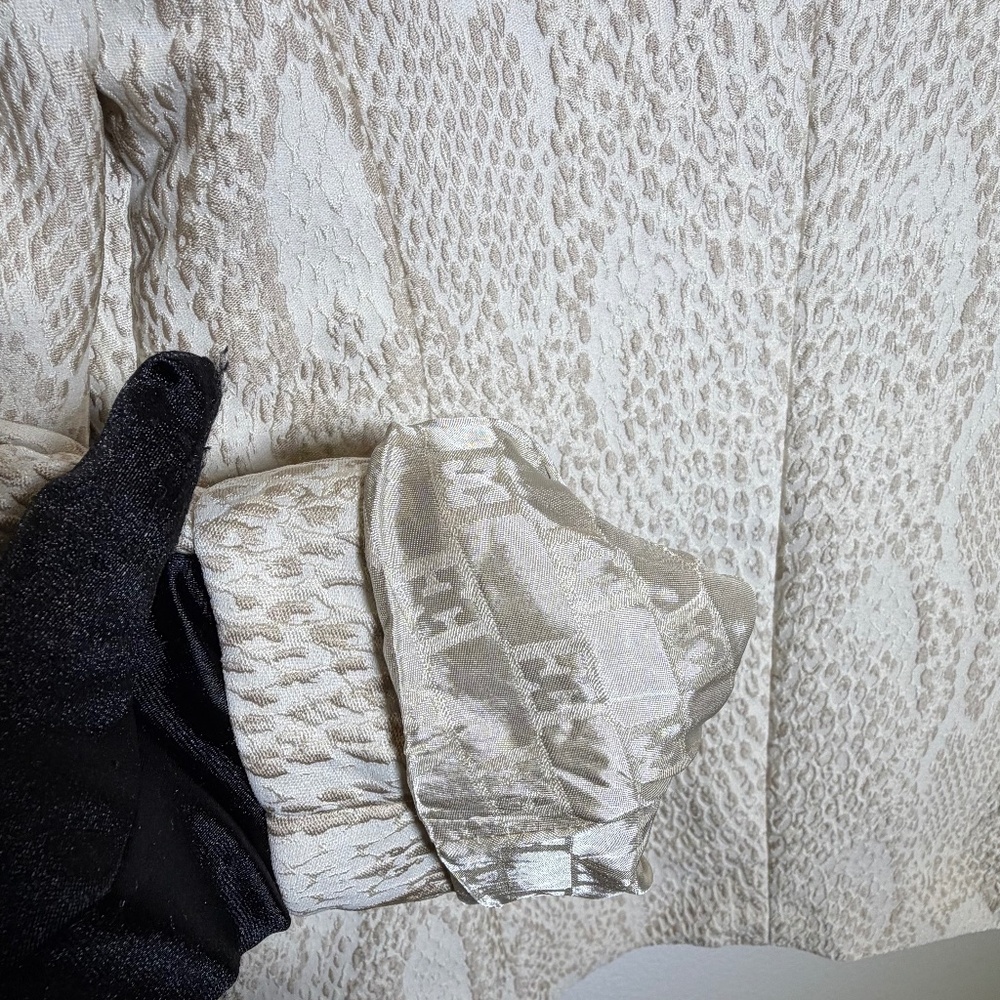 Nwot Escada Blazer Cream Python Original Price $1… - image 7